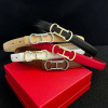 Luxury Designer Women's Belt 2.5cm High Quality Denim Belt Metal Letter Buckle Slim Fit Slim Waist Casual Business Belt