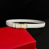 Luxury Designer Women's Belt 2.5cm High Quality Denim Belt Metal Letter Buckle Slim Fit Slim Waist Casual Business Belt