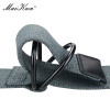 Maikun Tactical Canvas Men Belt High Quality Unisex Double D-Ring Buckle Waistband Casual Canvas Female Belt Fabric For Jeans