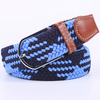 107/120/130cm UNISEX Casual Knitted Pin Buckle Women Belt Woven Canvas Elastic Expandable Braided Stretch Jeans Belts for Men