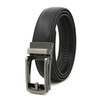 3.5cm Genuine Leather Men's Belt Alloy Automatic Buckle Two-layer Cowhide Business Casual Belt for Men Wholesale