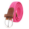 Women's elastic and elastic woven belt in one outfit, casual and versatile denim belt for men and women