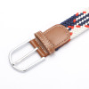 ZLD 60 Colors Female Casual Knitted Pin Buckle Men Belt Woven Canvas Elastic Expandable Braided Stretch Belts For Women Jeans