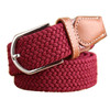 ZLD 60 Colors Female Casual Knitted Pin Buckle Men Belt Woven Canvas Elastic Expandable Braided Stretch Belts For Women Jeans