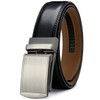 DOOPAI Mens Leather Belt Multiple Colors Automatic Available Belts Leisure Fashion Ratchet Belts for Men Pants Waistband