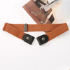 New Adjustable Stretch Elastic Waist Band Invisible Belt Buckle-Free Belts for Women Men Jean Pants Dress Easy To Wear No Buckle