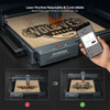 AtomStack A10 Pro V2 60W Desktop Laser Engraver 12W Output High Precision Engraving Metal Cutting Wood Leather PCB Board Acrylic