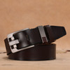 Long Large Plus Size 130 140 150 160cm Vintage Alloy Pin Buckle Men Belt High Quality Cow Genuine Leather Luxury Strap Male Belt