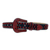 Y2K Glitter Rhinestone Trendy PU Hip Hop Pin Buckle Waist Belts for Women Men Shiny and Sparkling Unisex Jeans Pants Belt
