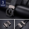 GOLF Men's Belt Fashion Printed Letter Automatic Buckle Waistband Versatile Trendy Men's Casual Belt