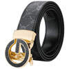 GOLF Men's Belt Fashion Printed Letter Automatic Buckle Waistband Versatile Trendy Men's Casual Belt