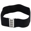 Women’s Elastic Cinch Belt 3" Wide Fashion Stretch Waist Band Clasp Buckle New Stretchy Retro Wide Waist Cinch Belt Waistband Women’s Elastic Cinch Belt 3" Wide Fashion Stretch Waist Band Clasp Buckle New Stretchy Retro Wide Waist Cinch Belt Waistband