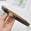 Leather Thin Belt Women's Fashion Casual Accessories Luxury Design Girdle Gothic Korean Corset Adjustable Metal Buckle