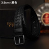 Hand woven casual belt men's fashion high-end Pin Buckle belt jeans casual pants leather belt women