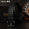 Hand woven casual belt men's fashion high-end Pin Buckle belt jeans casual pants leather belt women