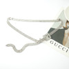 Fashion Skinny Silver Plated AB Rhinestones Decor Women`s Chain Belts