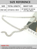 Fashion Skinny Silver Plated AB Rhinestones Decor Women`s Chain Belts