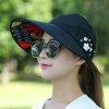 Womens Ladies Summer Wide Brim Foldable Sun Hat Anti-UV Beach Visor Caps Hats