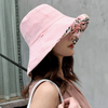 2023 Women's Hat Bucket hat Panamanian Women Four Seasons Fisherman Hat Big Brim Hat Double-Sided Fisherman Hat Sun Visor C