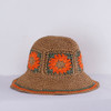 Hollowed Womens Straw Hats crochet hat bucket hat UV Protection Sun Visor beach hat Women Visors Ladies hat Women Summer hat Cap
