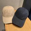 Retro Solid Color Unisex Baseball Cap Soft Cotton Outdoor Sunscreen Hat For Men Women All-match Adjustable Hip Hop Caps