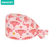 New Surgical Scrub Cap Cotton Adjustable Beauty Salon Lab Dentist Pet Shop Nursing Caps Medical Printed Surgery Hats Women men
