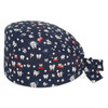 New Surgical Scrub Cap Cotton Adjustable Beauty Salon Lab Dentist Pet Shop Nursing Caps Medical Printed Surgery Hats Women men