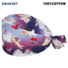 New Soft Cap Cotton Adjustable Cartoon Scrubs Hats lab Working Surgicals hat pharmacy Dentist Nursing accessories Scrub Caps