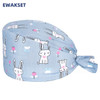 New Soft Cap Cotton Adjustable Cartoon Scrubs Hats lab Working Surgicals hat pharmacy Dentist Nursing accessories Scrub Caps