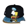 PANGKB Brand Delicioso Cap Cartoon Mordida Metal Munchies Cookie Blue Snapback Hat Adults Outdoor Travel Sun Baseball Sports cap