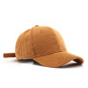 Corduroy Letter C Autumn Winter Baseball Cap Men Women Solid Color Ponytail Sport Hat Adjustable Unisex Hip Hop Dad Trucker Caps