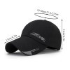 Men Summer Hat Sport Baseball Caps Outdoor Running Visor Cap Sunscreen Cotton Mesh Snapback Caps for Men Women Gorras