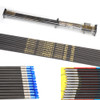 12Pcs Pandarus Icepoint ID3.2mm Gold Logo 40 Ton Carbon Arrow Shaft