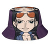Nico Robin Causal Cap Buckets Hat One Piece Nico Robin Pirateking Mugiwara Strawhat Poneglyphs One Piece Manga One Piece Anime