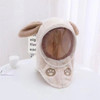 New Winter Children Hats One-piece Windshield Headgear Ear Caps Protective Masks Male Female Baby Cold-proof Warm Caps Scarfs