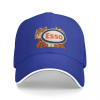 Vintage Tiger Oil Esso Gas Petrol Halftone Baseball Cap Mountaineering Sunscreen birthday Golf Wear For Man Women's