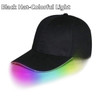 Fashion Flashing Baseball Cap Adjustable LED Light Hip-Hop Luminous Hat KTY Bar Party Sporting Fun Event Night Illumination Cap