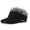 2023 Men Women Baseball Cap With Spiked Hairs Wig Hat Spiked Wigs Casual Unisex Sunshade Adjustable Sun Visor