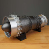 New J-20 Engine Model Turbofan WS15 Fighter Engine Electric Toy DIY Aircraft Movable Assembly Toys