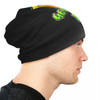 Geometric Dash App Fun Games Skullies Beanies Hat Geometry Dash Goth Unisex Outdoor Caps Warm Dual-use Bonnet Hats