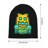Games Video Game Geometric Dash App Fun Bonnet Hat Casual Street Skullies Beanies Hat Geometry Dash Spring Dual-use Caps