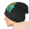 Games Video Game Geometric Dash App Fun Bonnet Hat Casual Street Skullies Beanies Hat Geometry Dash Spring Dual-use Caps