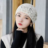 Handmade Hook Spring and Summer New Flower Pot Hat Fashion Knitted Hollow Breathable Women's Hat Fisherman Hat Bucket Hat