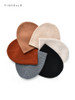 Basic style earth color solid color wool hat women's autumn winter warm simple cap men's knitted beanie Christmas Gifts