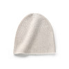 Basic style earth color solid color wool hat women's autumn winter warm simple cap men's knitted beanie Christmas Gifts