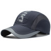 New Summer Quick-Drying Mesh Peaked Cap Men Women Outdoor Sports Golf Sun Protection Breathable Baseball Cap Adjustable Sun Hat