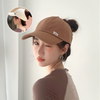 2023 New High Ponytail Baseball Cap for Women Girls Summer Sports Cap Fashion Casual Solid Color Cap Sun Hat with Ponytail Hole