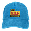 Pure Color Dad Hats MILF Man I Love Fishing Women's Hat Sun Visor Baseball Caps Art Peaked Cap