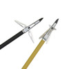 6/12/24 Pcs  Archery Hunting Broadheads 100grain 2 Blade Srrowhead Tip