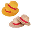 Luffy Hat Straw Hat Performance Animation Cosplay Accessories Hat Summer Sun Hat Yellow Straw Hats for Women 31 35CM
